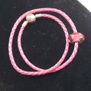 Genuine Leather Pandora Bracelet